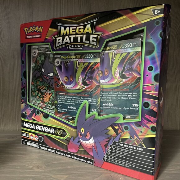 [BLACK FIRDAY BUNDLE] Mega Gengar ex & Mega Diancie ex Mega Battle Deck - Picture 2 of 3
